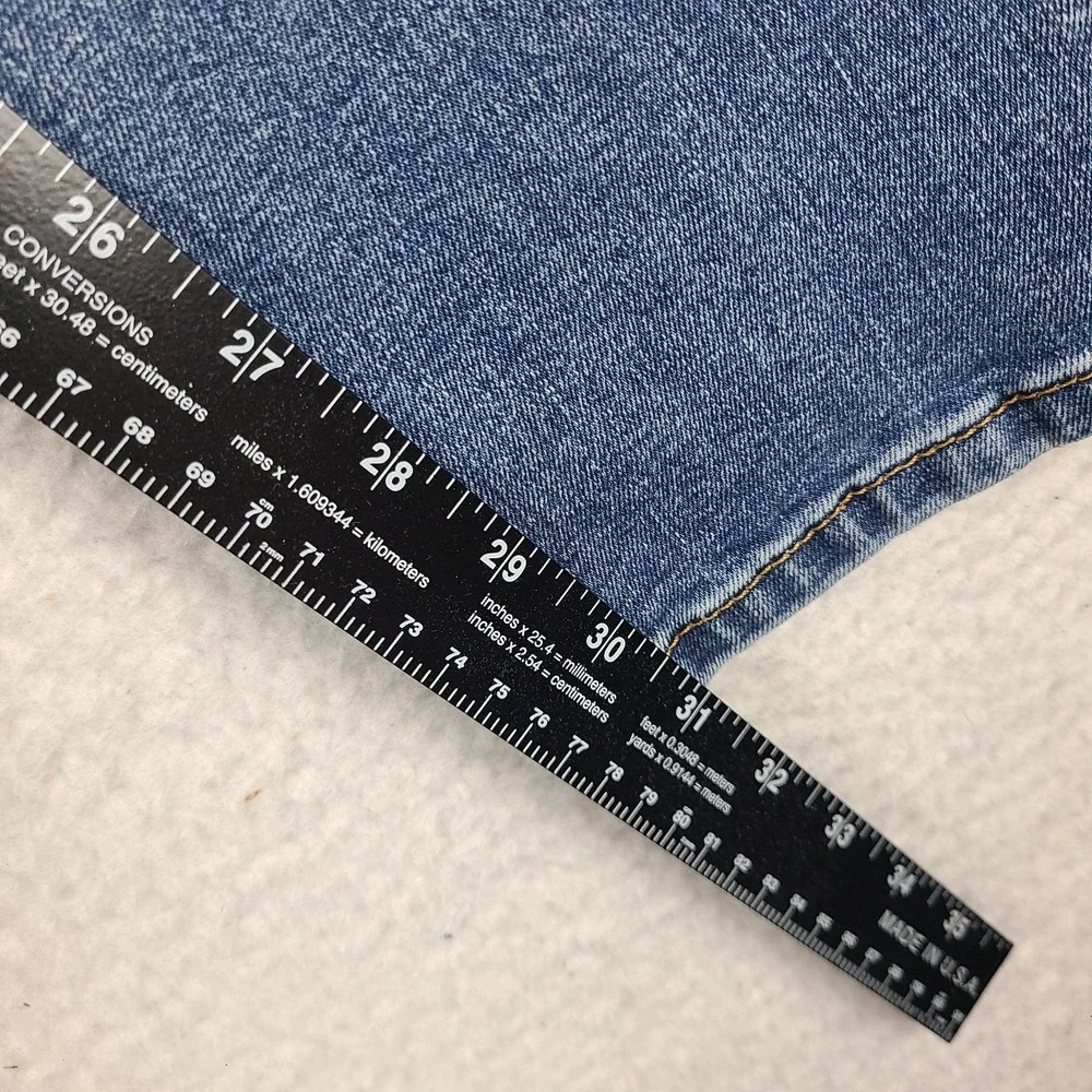 Levi's 506 Jeans Mens 34x32 Blue Straight Medium Wash Denim‎